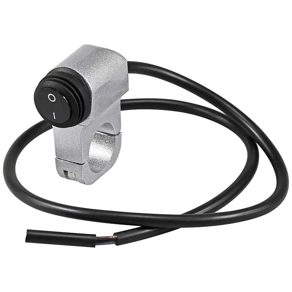 Waterproof ON OFF Switch 22mm Universal Motorcycle Handlebar Headlight Switch