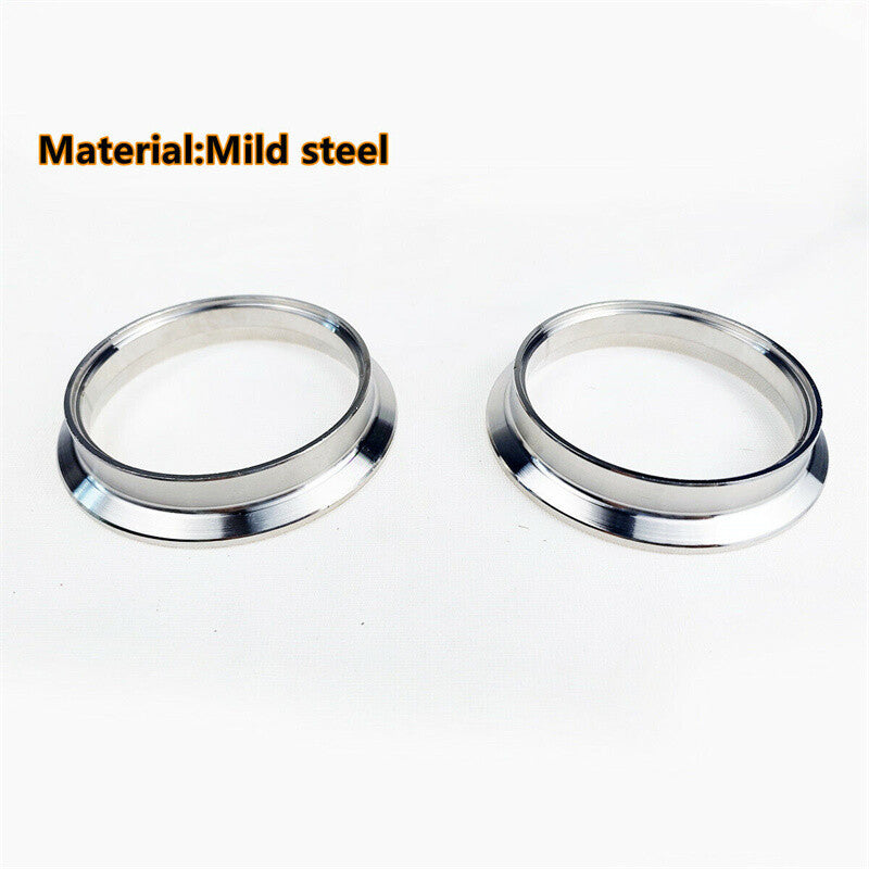 2 inch Stainless Steel V-Band Clamp Mild Steel Flange Vband for Exhaust Downpipe