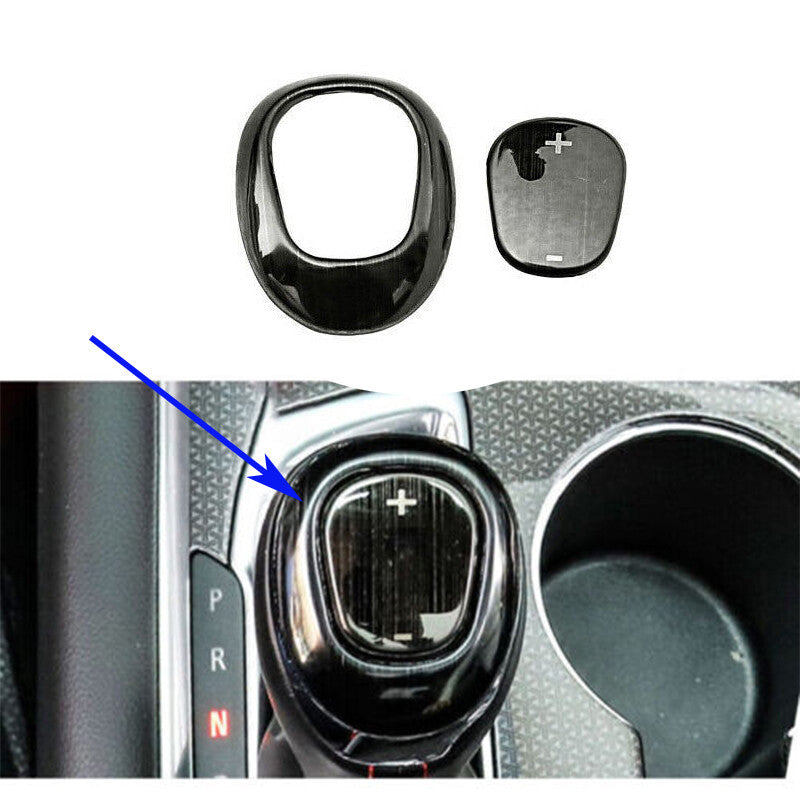 Gear Shift Knob Shifter Lever Head For Auto for Chevy Equinox Black Titanium 18-21