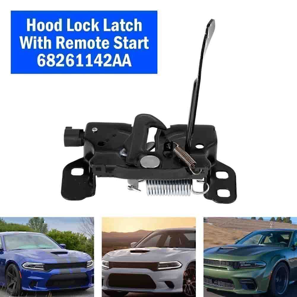 New Hood Lock Latch For 2012-2020 for Chrysler 300 for Dodge Charger With Remote Start