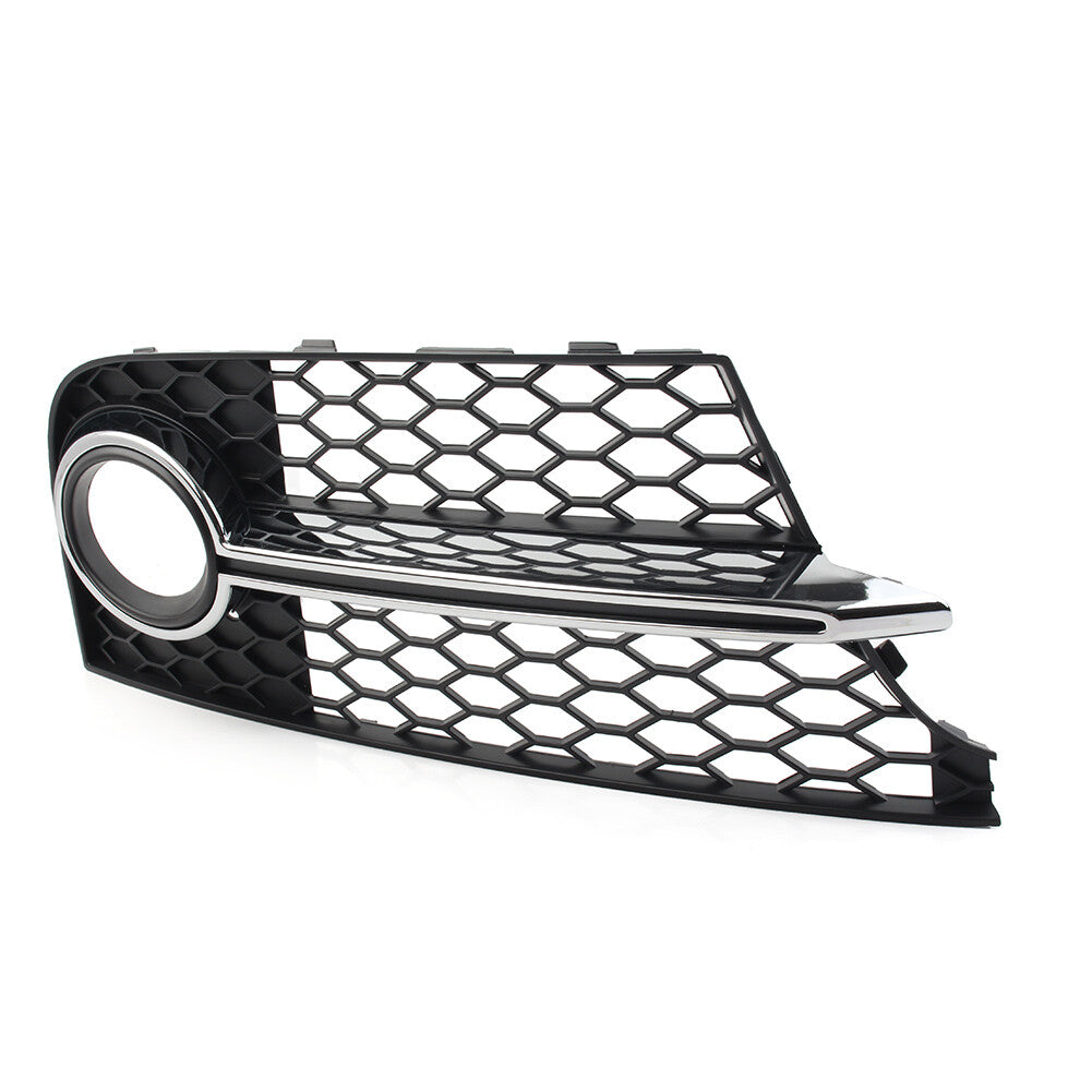 Right Bumper Honeycomb Fog Light Grille Cover for Audi TT MK2 TTS 2011-14