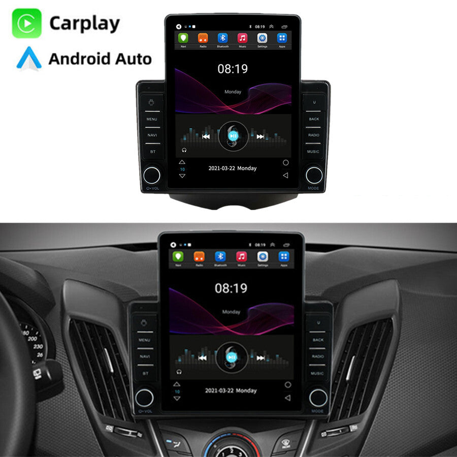 9.5 Android 11 Stereo Radio GPS Wireless for Hyundai for Veloster 2011-2017 Carplay