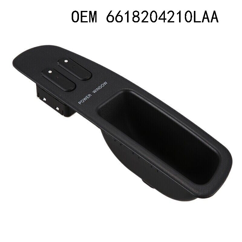 for BENZ MB VAN MB100 MB140 6618204210LAA Driver Side Power Window Switch BLACK