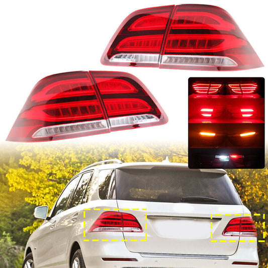 for Mercedes Benz W166 ML350 ML500 2012 2013 2014 2015 Rear LED Tail Light Lamp