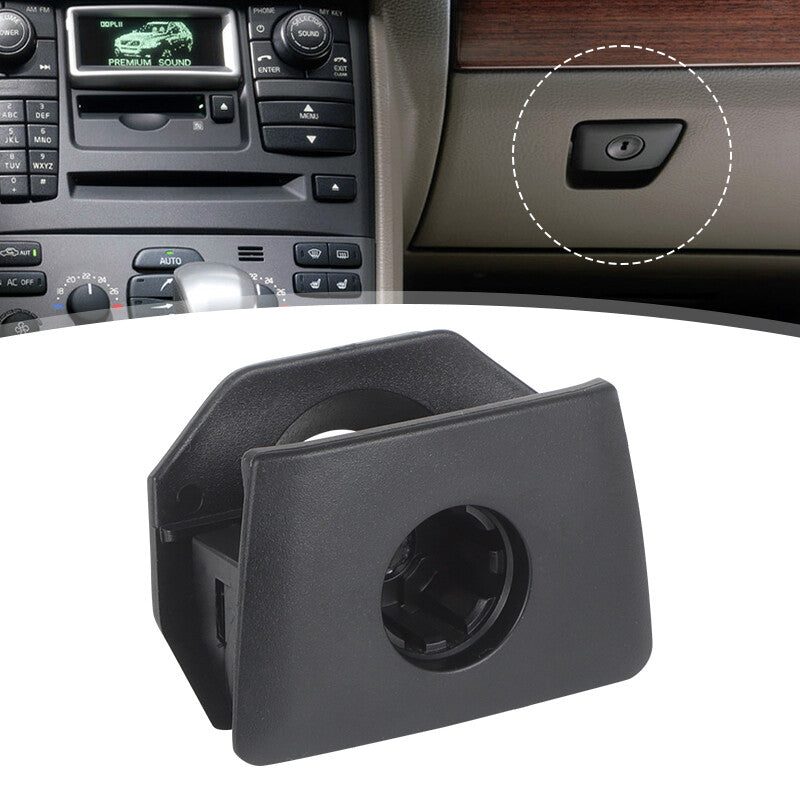 Glove Compartment Box-Handle Latch Black 30643013 For 2003-2013 for Volvo XC90 New
