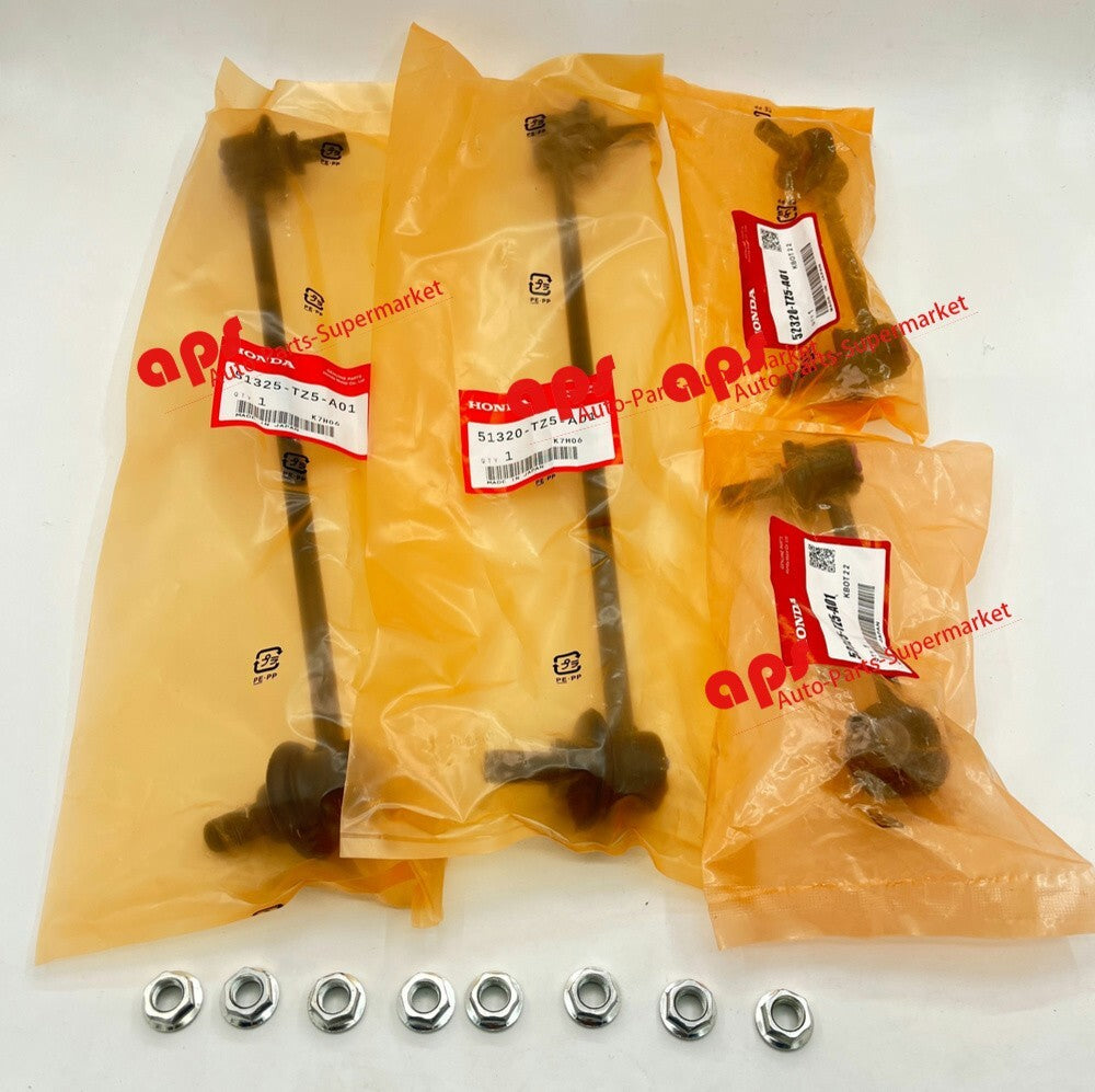 Equipment Manufacturer  4-Piece Front and Rear Sway Bar Stabilizer End Chain Kit for 2014-2020 for Acura MDX