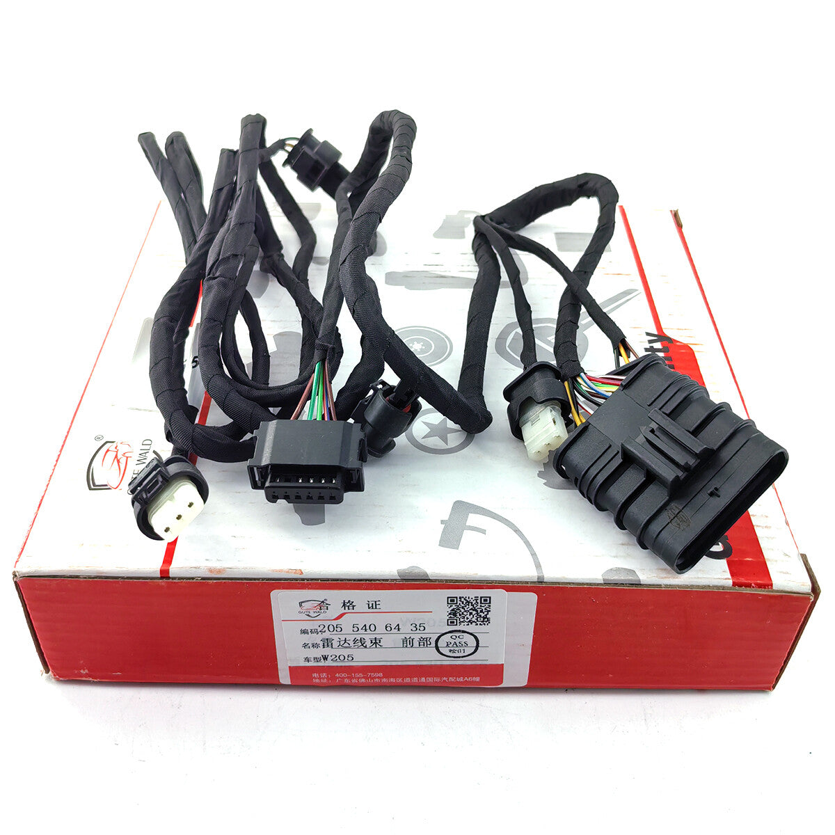 Front Bumper Parking Sensor Wiring Harness for Mercedes-Benz C-Class W205