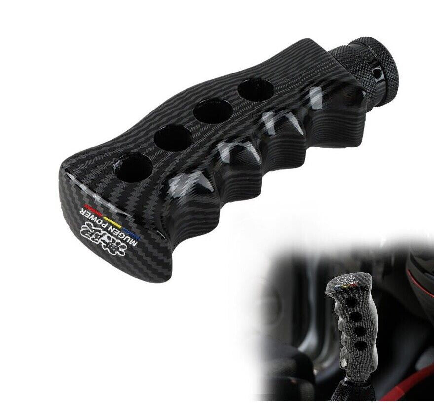 Carbon fiber black and red car keychain/key ring with horseshoe buckle for Audi Q5