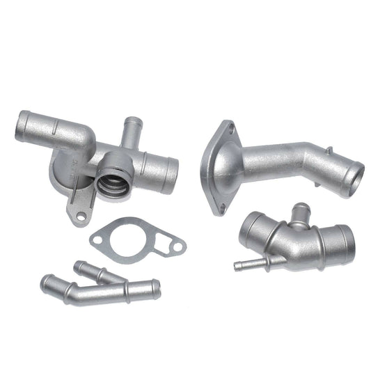 Aluminum engine coolant flange hose kit for Volkswagen for Golf,for Jetta,for Audi A3, TT