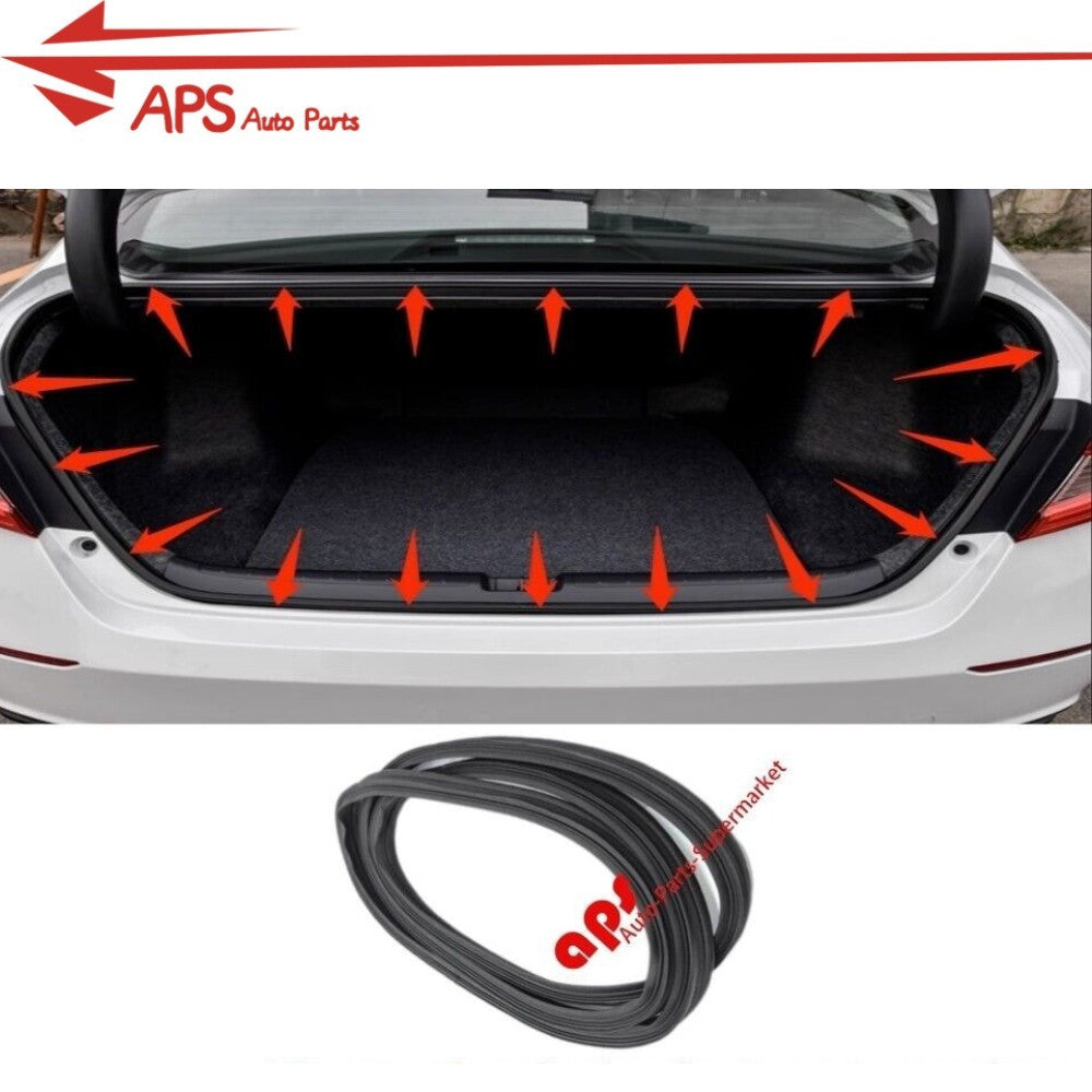 Weatherstrip trunk lid rubber seal ring fits 2003-2008 for Toyota for Corolla matrix.