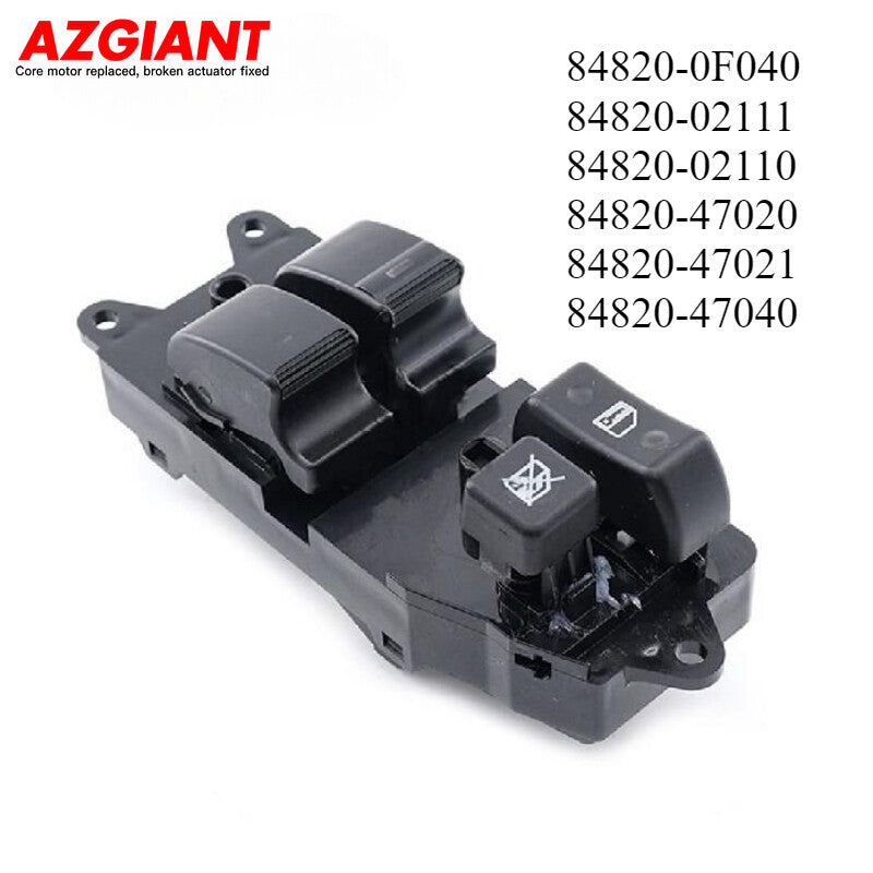 Front Left Power Window Switch for 2002 - 2007 for Toyota for Corolla Verso 84820-0F040