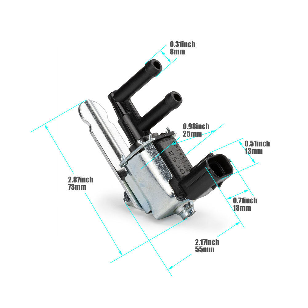 1PC Vapor Canister Purge Solenoid Valve Z50418741A For 2002-2003 for Mazda Protege5