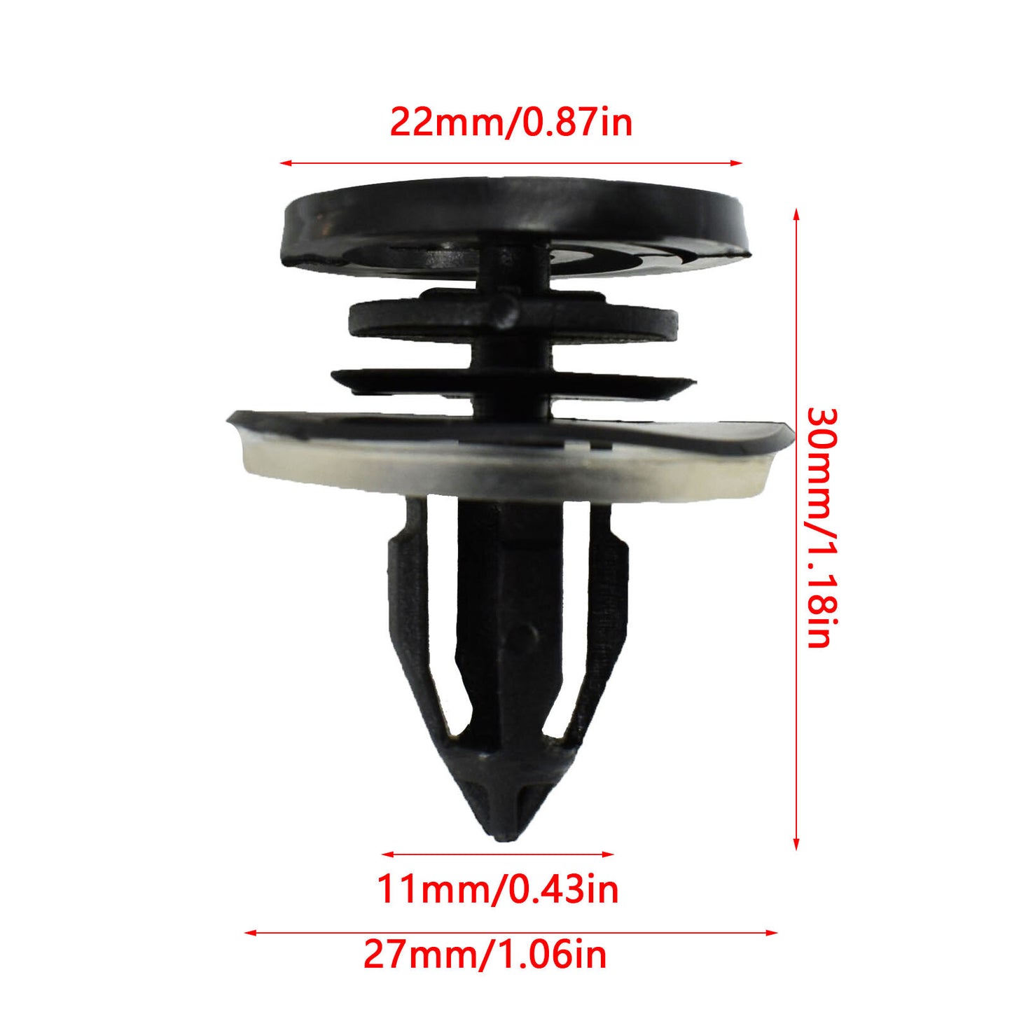 10 door trim mounting clips for Audi A3/8p for a4 b6 b7 for a6 for vw Exeo 8E0868243