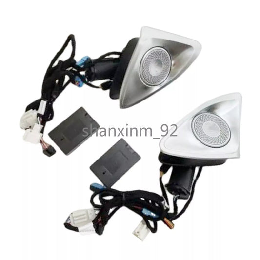 64 Color 4D Rotating Tweeter Speaker w/ LED Light for Mercedes-Benz w206 2022-up