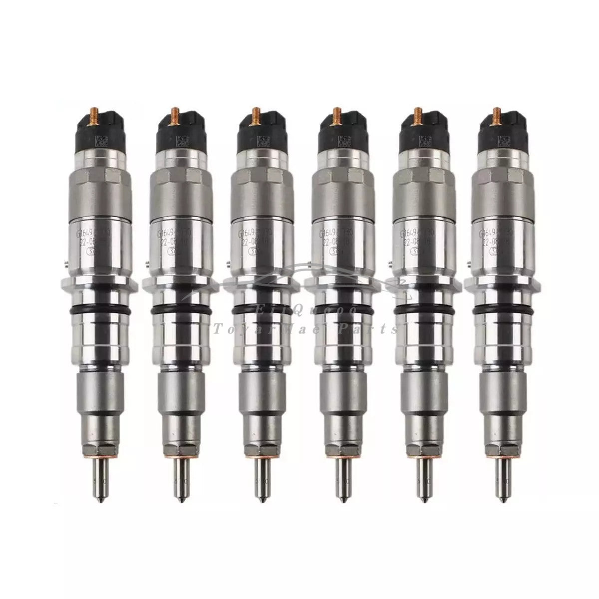 0445120059 0445120231 6PCS Fuel Injector For QSB4.5 QSB5.9 QSB6.7 Engine