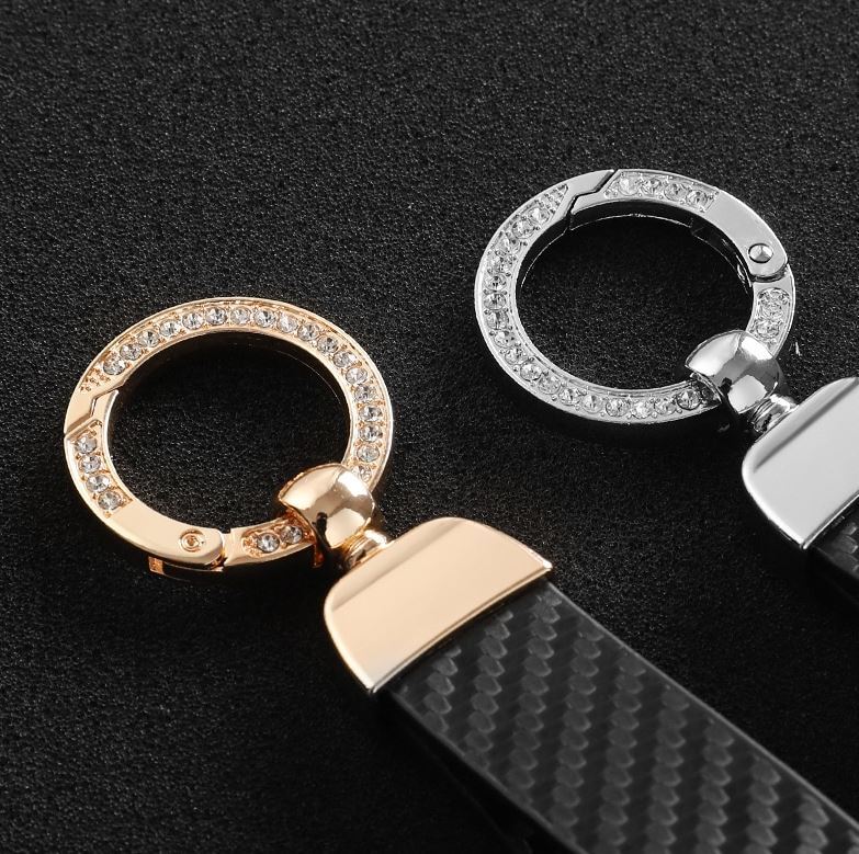5-Piece Set of 11mm for Alfa Romeo Gold Car Remote Keychain Stickers Badges Logos