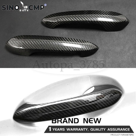 for Toyota Supra TRD A90 MK5 2019-2021 Dry Carbon Fiber Car Door Handle Cover