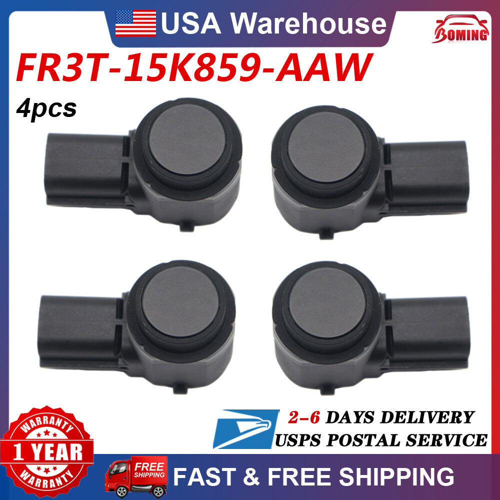 for Ford Edge for Mustang for Lincoln 2015 4PC Bumper PDC Parking Sensor FR3T-15K859-AAW
