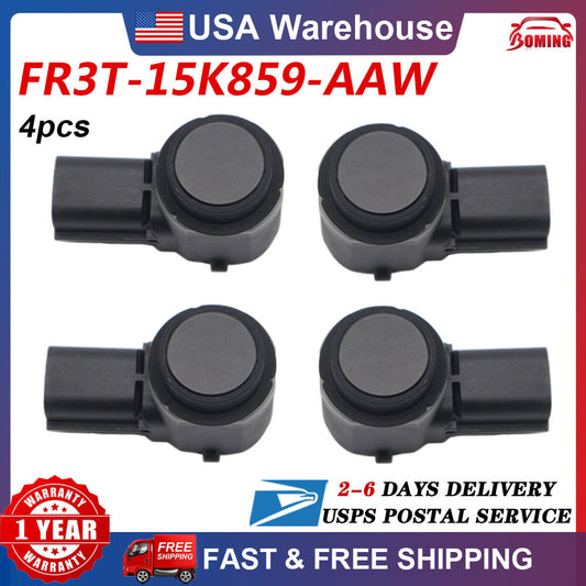for Ford Edge for Mustang for Lincoln 2015 4PC Bumper PDC Parking Sensor FR3T-15K859-AAW