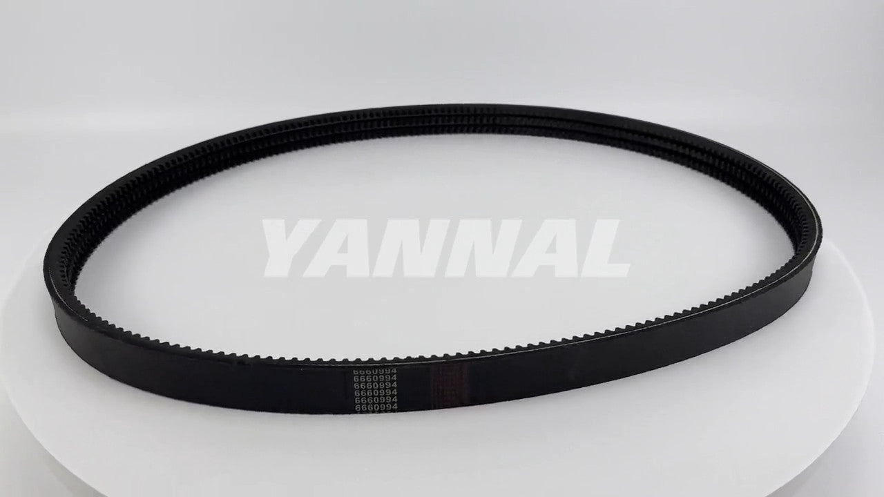6660994 Drive belt is suitable for Bobcat loader 5600 DX17Z E17Z E20 E20Z E27Z E35Z