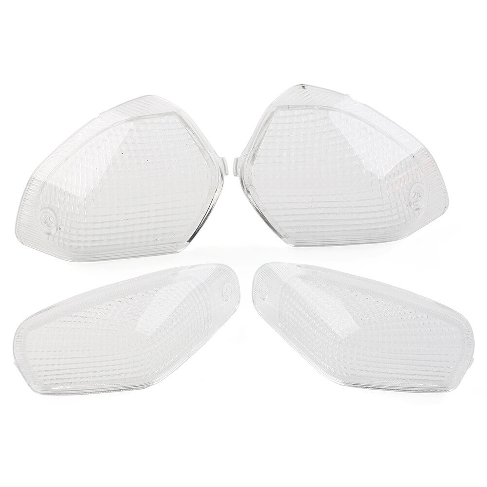 for KAWASAKI ZZR400 1993-2003 ZZR600 1993-2008 Clear Front Rear Turn Signal Lens