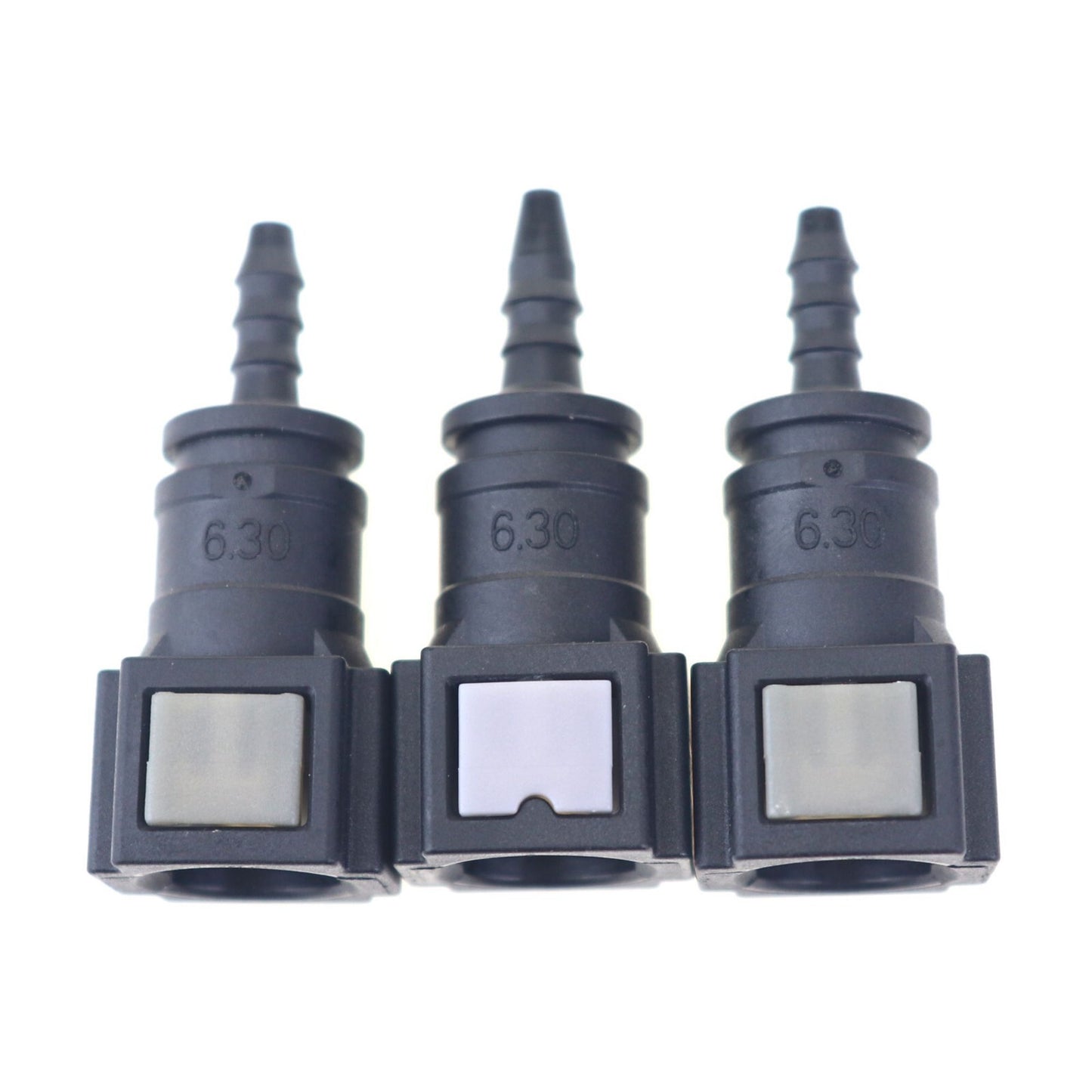 3-Piece Nylon Fuel Line Quick Connect Release Hose Disconnect Hose 6.30mm SAE 1/83mm