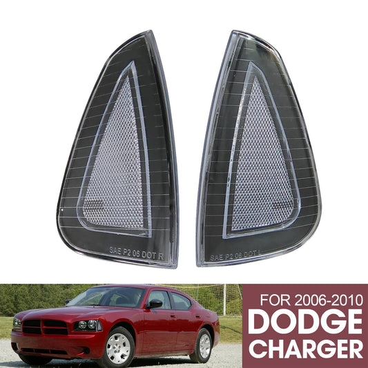 White Side Marker Parking Turn Signal Corner Lights fit 06-10 for Dodge Charge