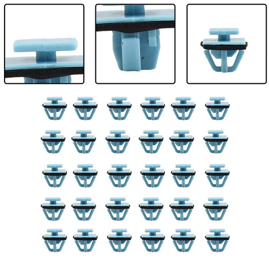 for Hyundai Santa Fe 2013 Rocker Panel Retainer Molding Clip 30x