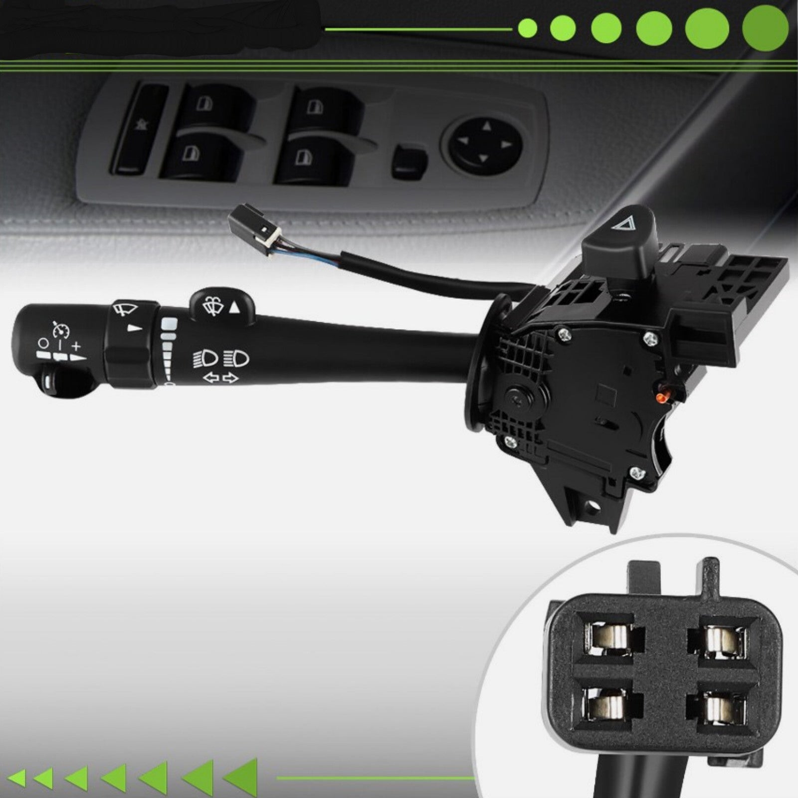 Fit for Chevy Tahoe SSR Silverado for GMC for Sierra for Cadillac Turn Signal Switch