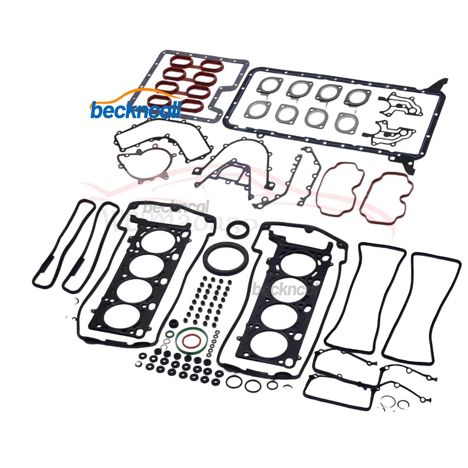 M62B44 Engine Rebuild Seals Gaskets Kit for BMW X5 540i 740i E38 E39 E53 4.4L V8