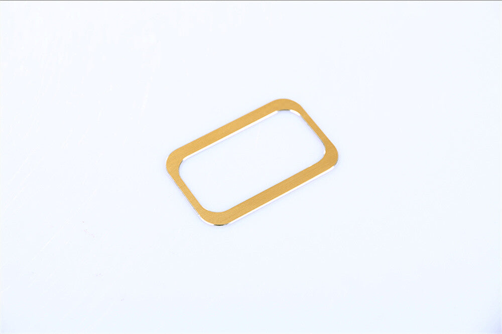 Alloy Gold Rear Door Tailgate Switch Button Trim for Benz C GLC Class W205 15-21