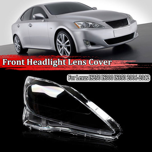 Right front headlight lens protective cover, ABS, suitable for Lexus IS250 IS300 IS350 (2006-2012).