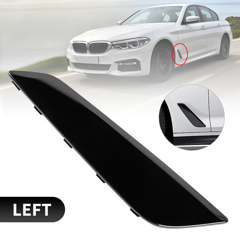 NEW Left Driver Side Fender Duct Trim Gloss Black For 2017-2020 for BMW G30 5 Series