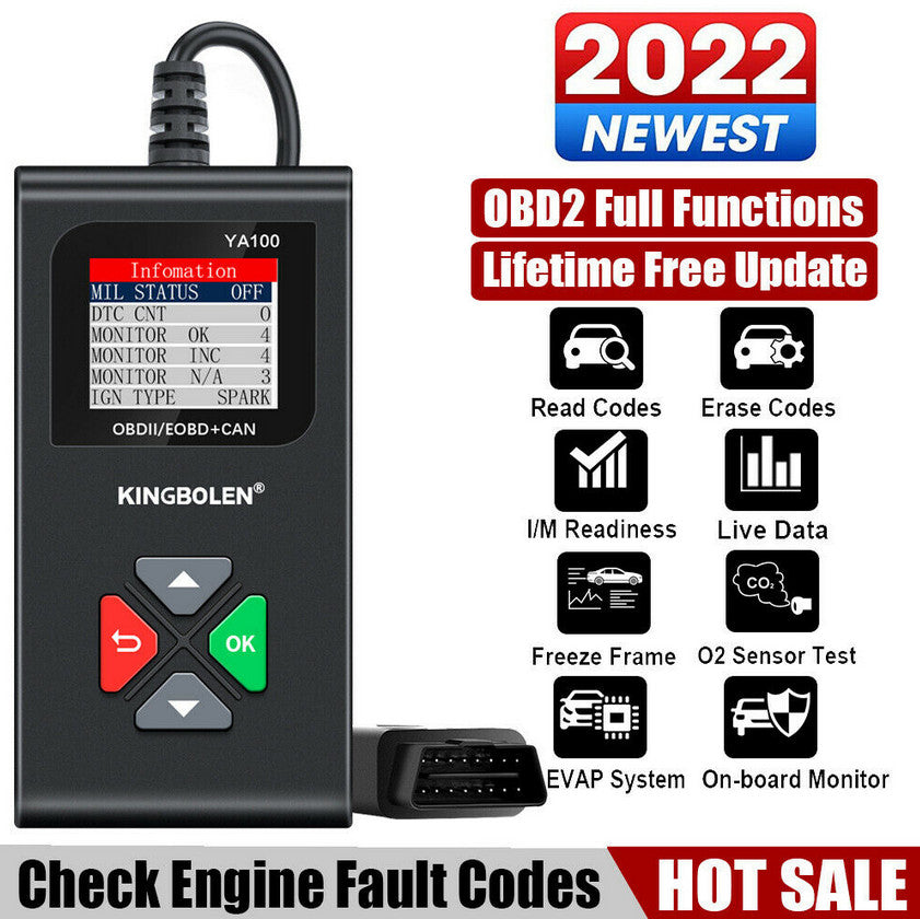 Vgate iCar2 Bluetooth Auto Diagnostic Tool OBD2 Scanner Code Reader for Toyota