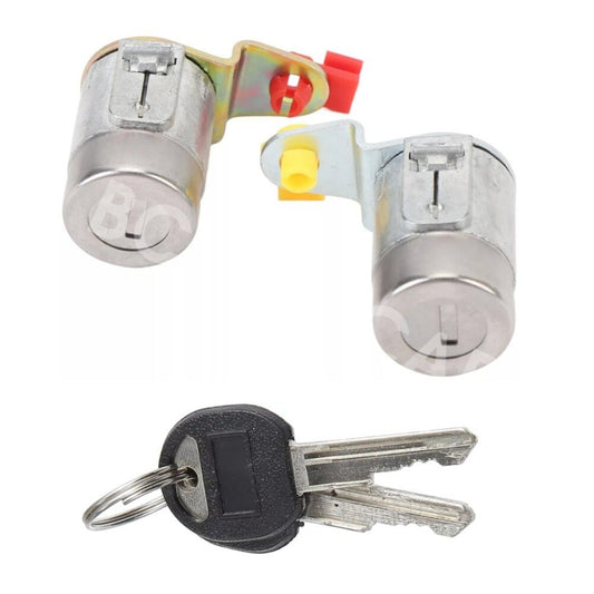 Door Lock Cylinder Set With Keys Replacement 5090008 Fit for GMC Yukon 1992-1994