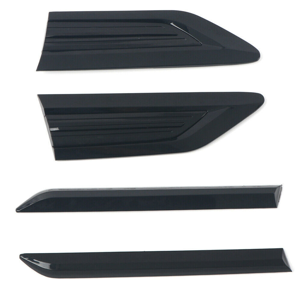 Black Side Wing Emblem Cover for VW for VW for Tiguan 2017-2021