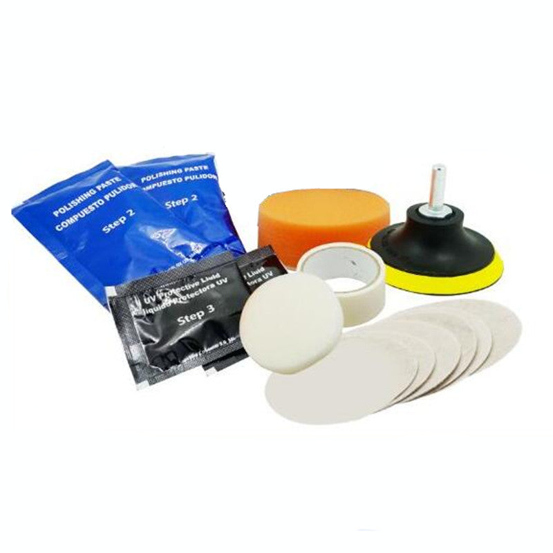 Car DIY Professional Headlight Restoration Tool Headlamp Restore Lens Polishing