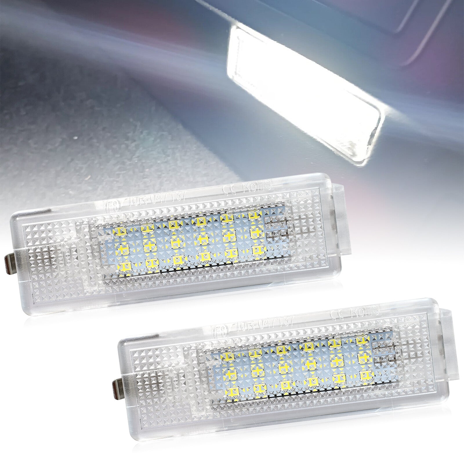 2X Boot Lights for VW for Golf GTI 5/6 7 for Jetta for Passat 3C B6 for Tiguan Touareg