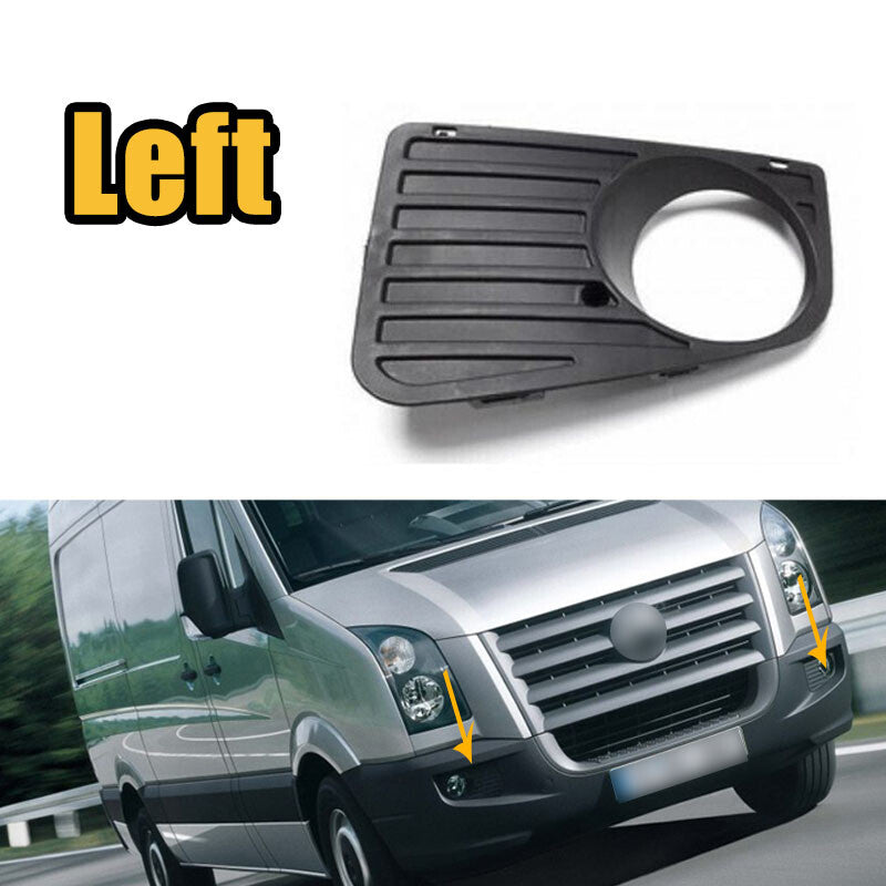 Left Front bumper fog lamp grille Driver side for for VW Crafter 2006-2017
