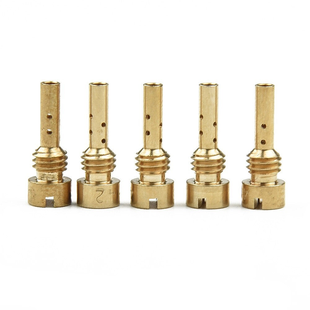 5x Slow Pilot Jets For Keihin CV CVK FCE CARB N424-25 40 42 45 48 50 Size 30-75