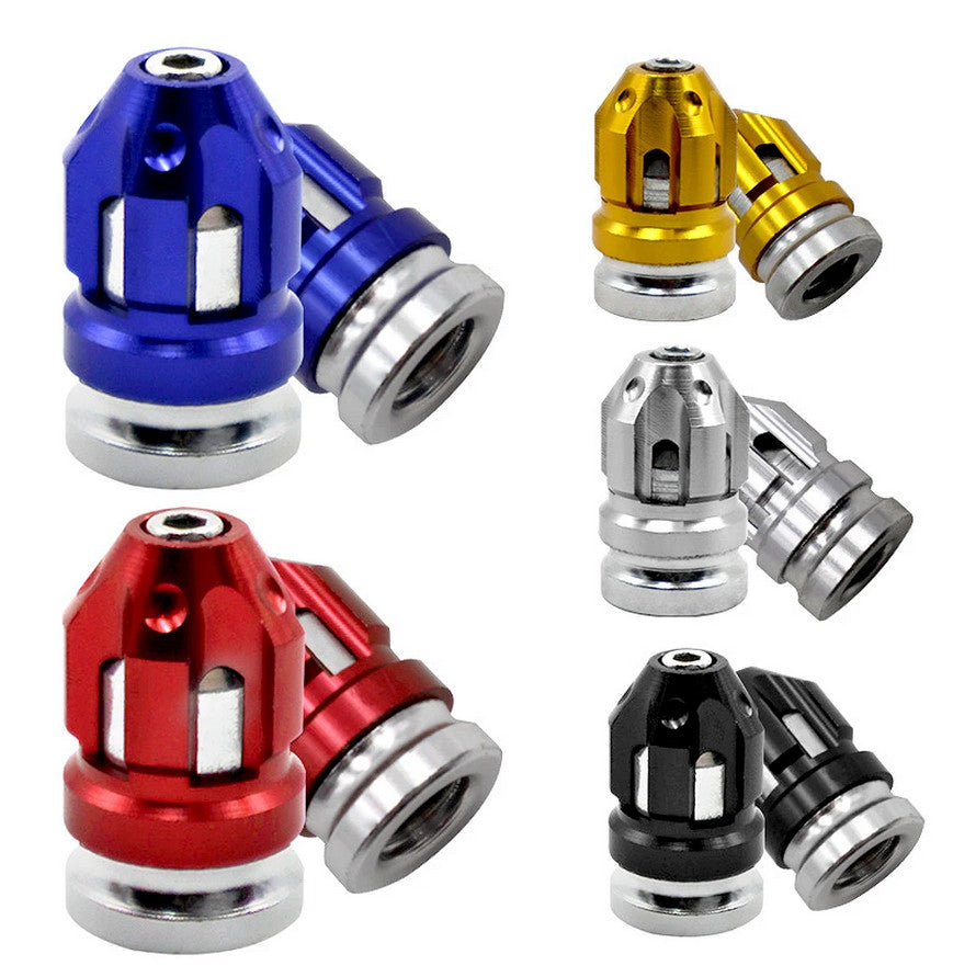 4-piece car tire valve cover rod air dust cover dustproof black bomb for Chevrolet