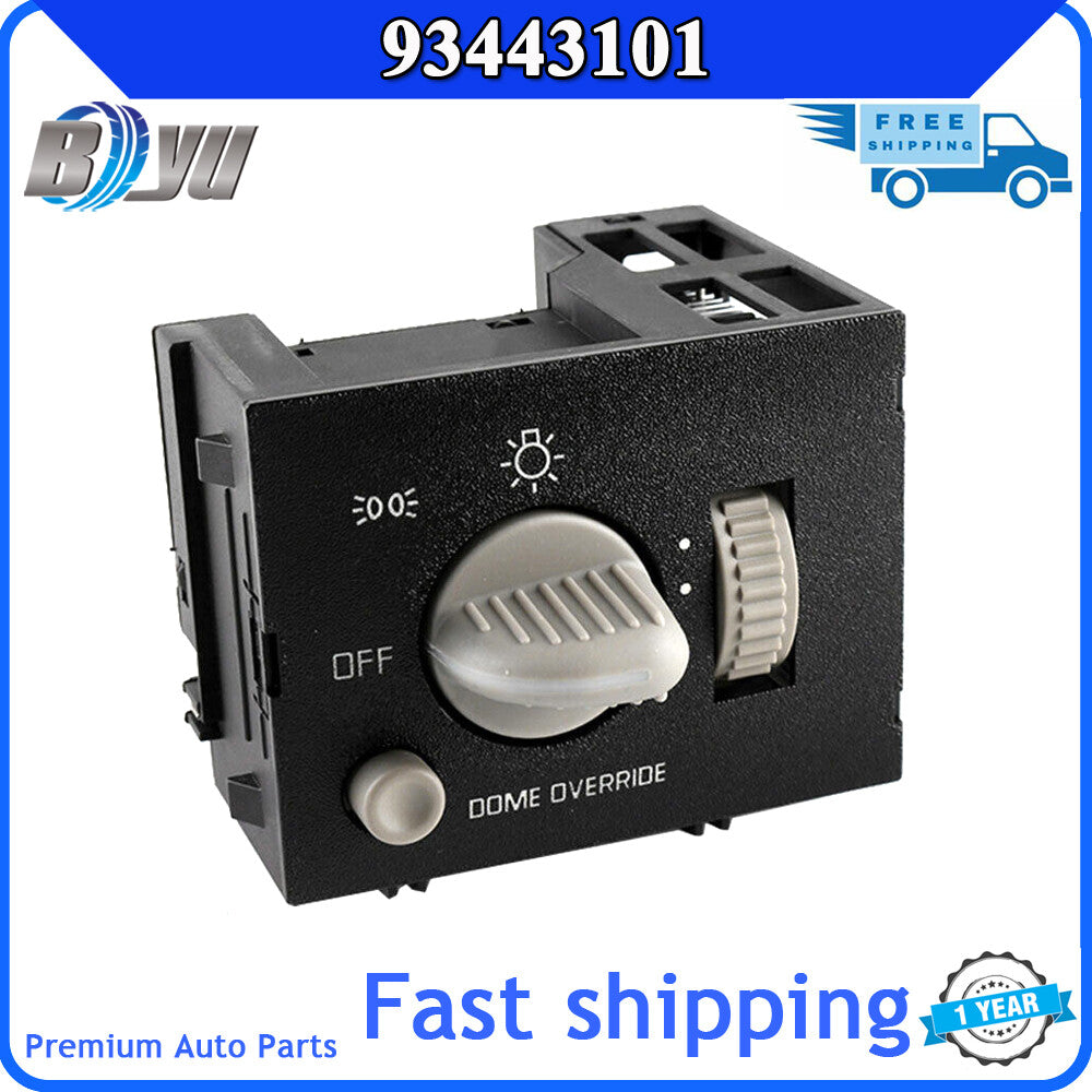 93443101 Headlight/Park Light Dimming Switch for Chevrolet C1500, C2500, C3500, DS876