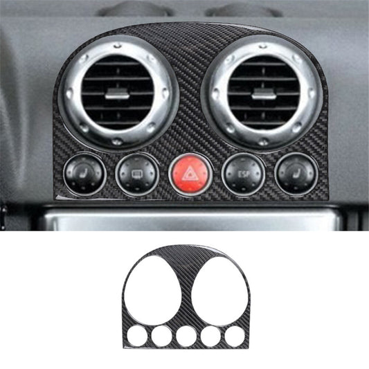 Carbon Fiber Central Control Air Outlet Trim Cover for Audi TT 8N 2001-2006