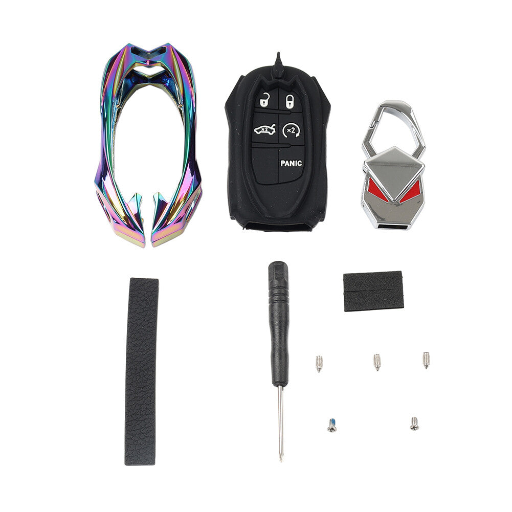 for Smart Key Fob Shell Cover fit for Dodge Charger for Challenger Fit for Jeep Grand Cherokee