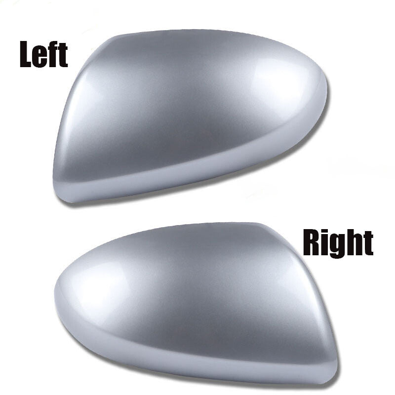 Front Left+Right Side Rearview Mirror Cover Cap No Signal for Mazda 3 2010-2013