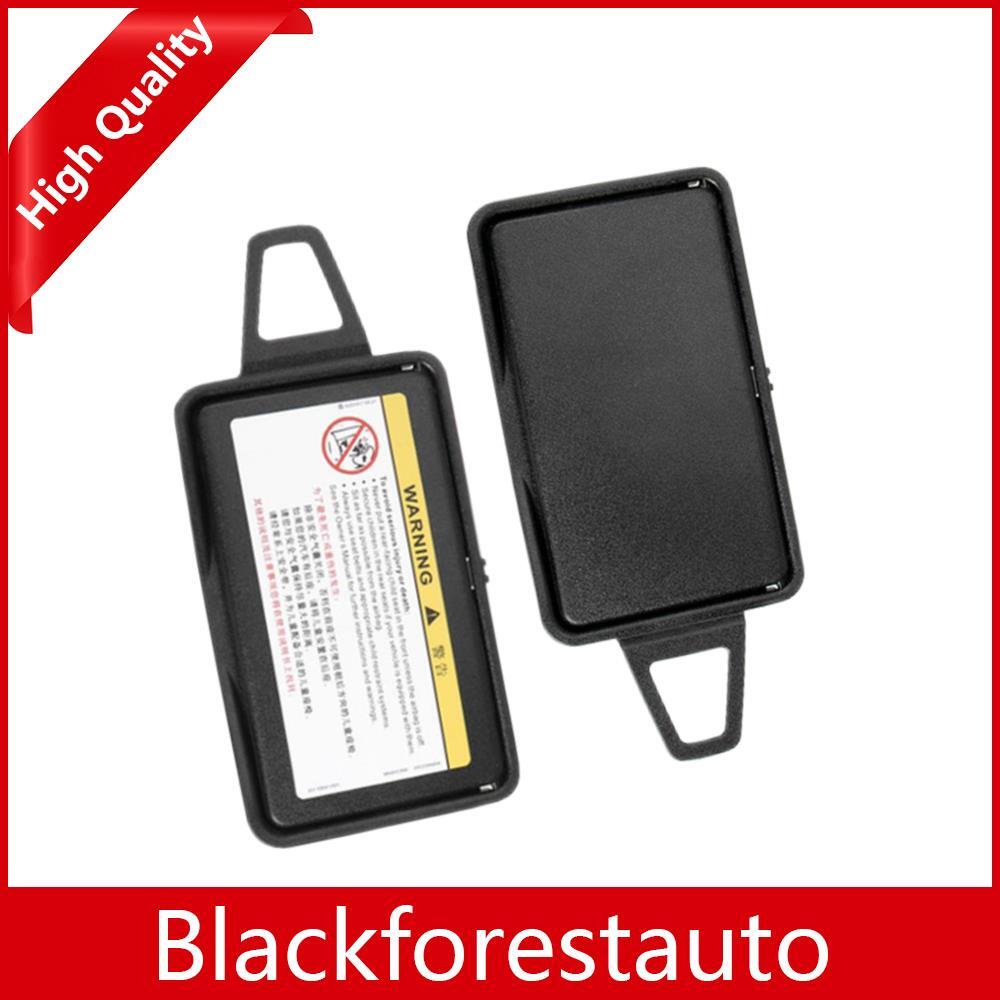 2Pcs Black Sun Visor Mirror Frame Cover Left+Right For E320 E500 E550 2003-2009