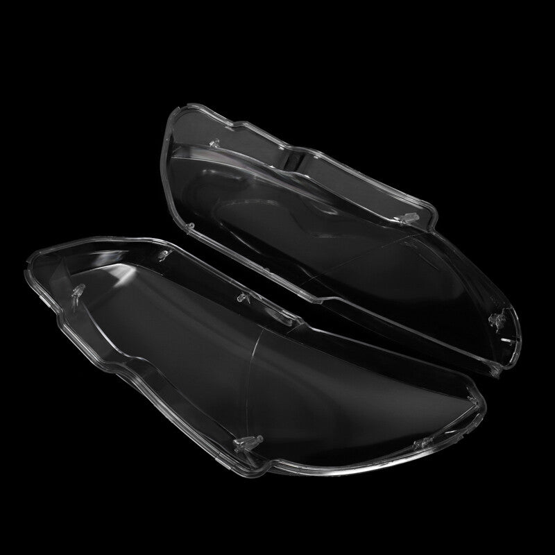 2-Piece Transparent Headlight Lens Protective Cover for BMW E92, E93, LCI (2010-2013)