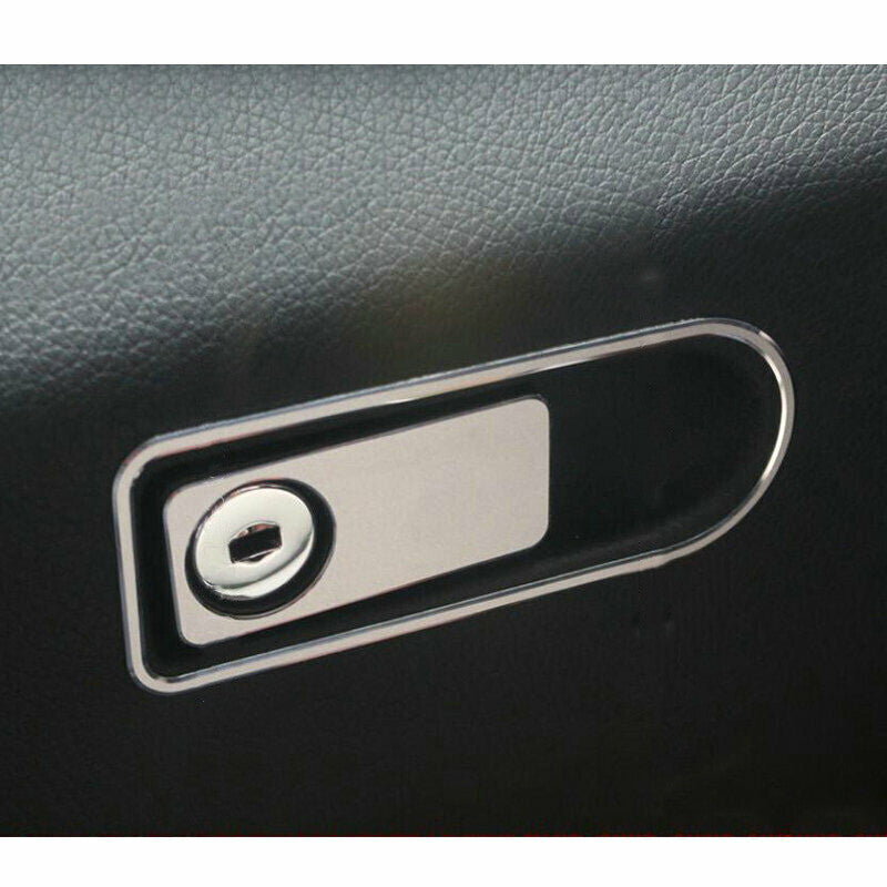 for Mercedes-Benz C E GLK CLS Class 2x Alloy Glove Box Handle Frame Cover