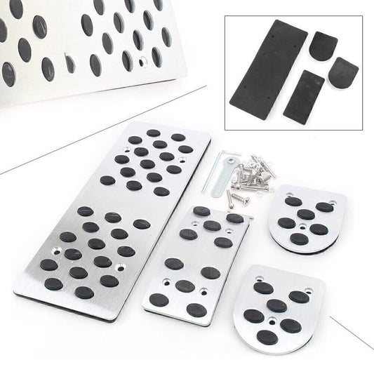 Car Fuel Brake Footrest Foot Pedals for Toyota for Corolla RAV4 Yaris Manual MT