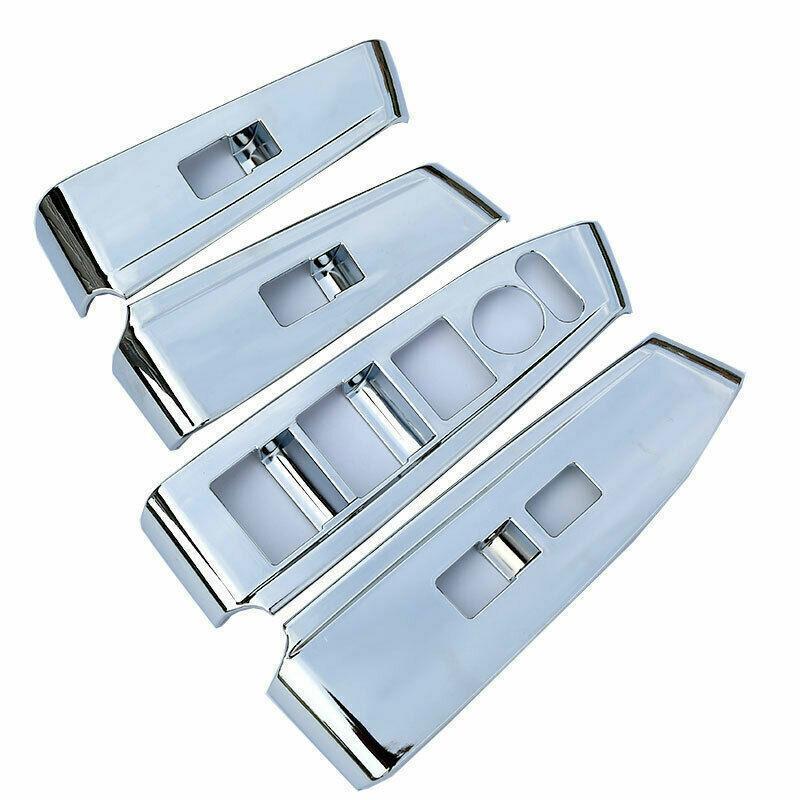 for Honda Accord Crosstour 8th 08-2013 Chrome Window Lock Lift Panel Frame Trim